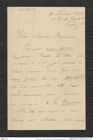 Nachlass Franz Steindachner, Brief von Gabriel Adolphe Boucard an Franz Steindachner (01.03.1876), Inv.Nr. 47.03, Seite 1